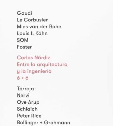 ENTRE LA ARQUITECTURA Y LA INGENIERÍA 6+6