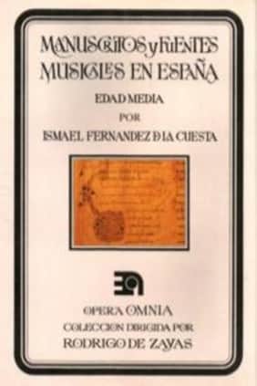 Manuscritos y fuentes musicales en España. Edad Media
