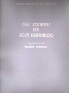 Seis sonatas de José Herrando