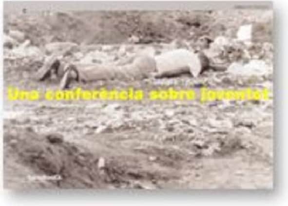 Carles Guerra. Una conferència sobre joventut. Centre d'Art Santa Mònica. Barcelona, del 20 de juny al 16 de setembre de 2001