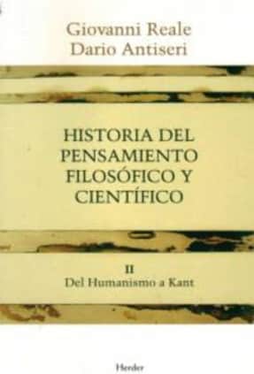Historia del pensamiento filosófico y científico II