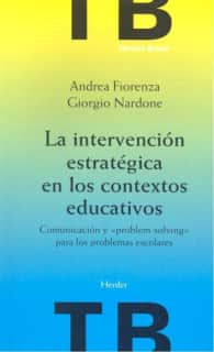 La intervención estratégica en los contextos educativos