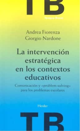 La intervención estratégica en los contextos educativos