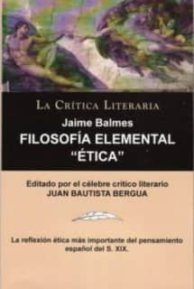 FILOSOFIA ELEMENTAL "ETICA"
