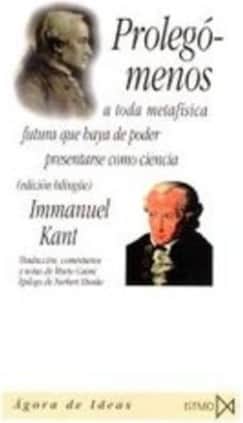 Prolegómenos a toda metafísica futura que haya de poder presentarse como ciencia