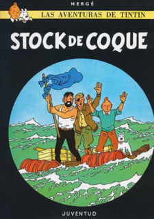 TINTIN 19 STOCK DE COQUE