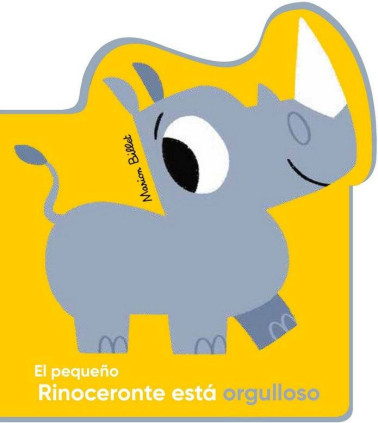 El pequeño Rinoceronte está orgulloso