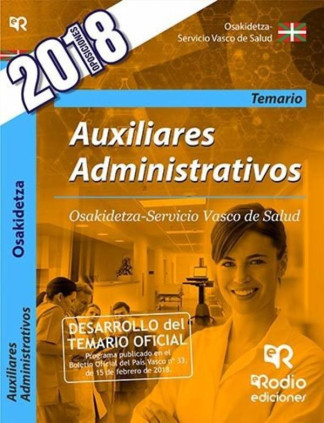Auxiliares Administrativos. Osakidetza Servicio Vasco de Salud. Temario
