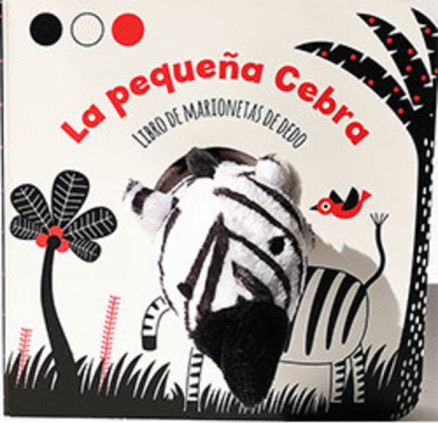La pequeña cebra (libro de marionetas de dedo)