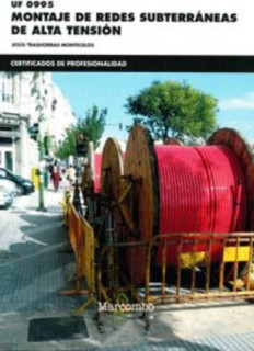 Uf 0995 Montaje de redes subterráneas de alta tensión