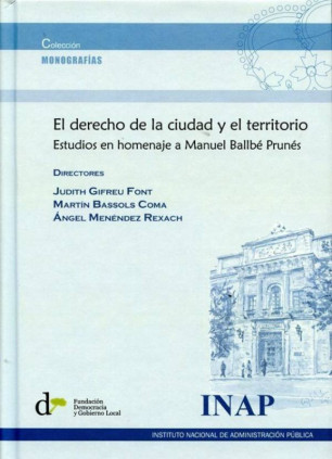 El Derecho de la ciudad y el territorio.