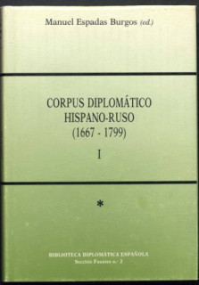Corpus diplomatico hispano-ruso (1667-1799)