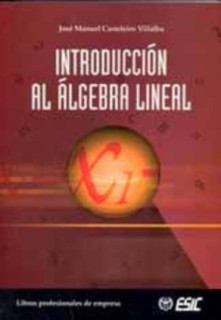 Introducción al álgebra lineal