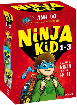 ESTUCHE NINJA KID 1-2-3