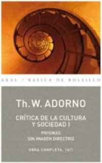 Crítica de la cultura y sociedad I