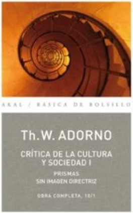 Crítica de la cultura y sociedad I