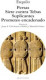 Persas, Siete contra Tebas, Suplicantes, Prometeo encadenado