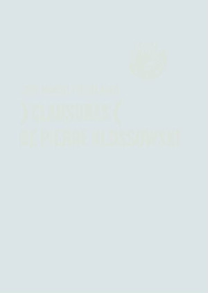 )Clausuras( de Pierre Klossowski