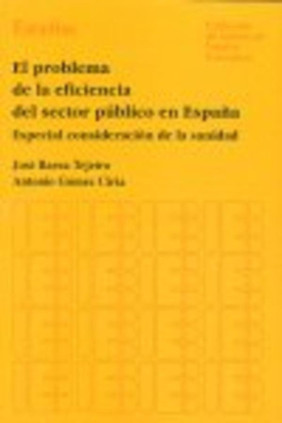 El problema de la eficiencia del sector público en España