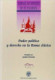 Poder político y derecho en la Roma clásica
