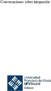 Conversaciones sobre integración