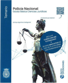 Temario Policía Nacional Escala Básica Ciencias Jurídicas.