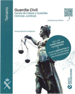 Temario Guardia Civil Escala de Cabos y Guardias Ciencias Jurídicas.