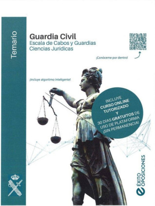Temario Guardia Civil Escala de Cabos y Guardias Ciencias Jurídicas.
