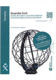 Temario Guardia Civil Escala de Cabos y Guardias Materias socio-culturales y técnico-científicas.