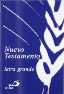 Nuevo testamento. Letra grande. Plástico