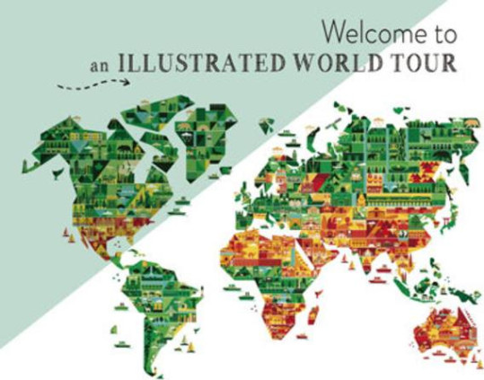 Welcome to an ILLUSTRATED WORLD TOUR