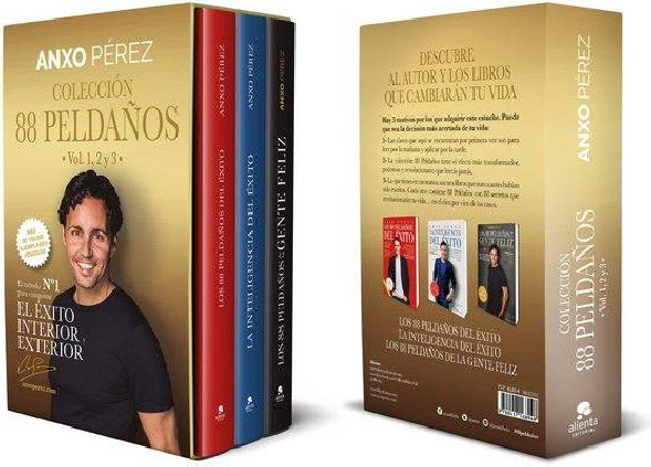 Estuche Colección 88 peldaños de Anxo Pérez - vols. 1, 2 y 3