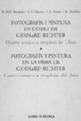 Fotografia i pintura en l'obra de Gerhard Richter