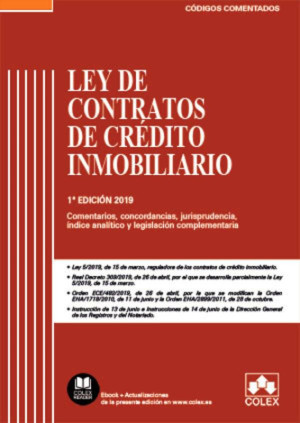 Ley de contratos de crédito inmobiliario - Código comentado