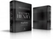 Biblia de estudio Matthew Henry - Bonded Leather con ndice