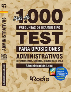 ADMINISTRATIVOS MAS DE 1.000 PREGUNTAS D