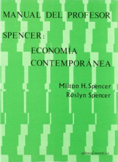 Manual del profesor. Economía contemporánea