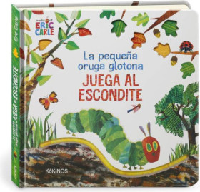 La pequeña oruga glotona juega al escondite