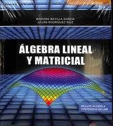 ALGEBRAL LINEAL Y MATRIACIAL