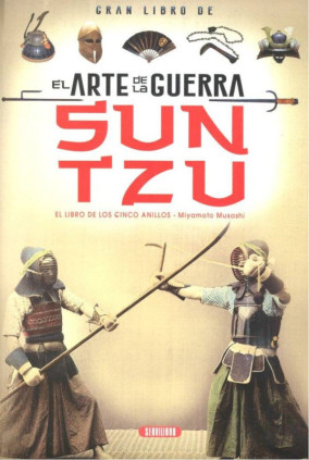 Gran libro de el arte de la guerra Sun Tzu, el libro de los cinc