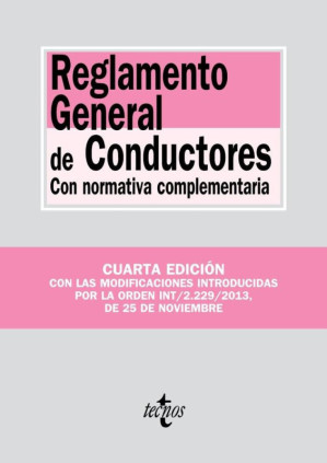 REGLAMENTO GENERAL CONDUCTORES 2014