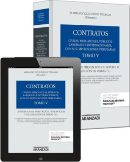Tomo V. Contratos de prestación de servicios y realización de obras  (II)  (Papel + e-book)
