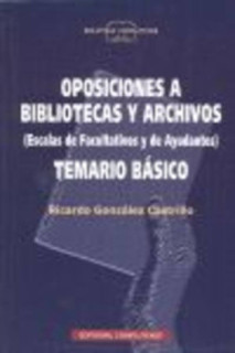 Oposiciones a bibliotecas y archivos