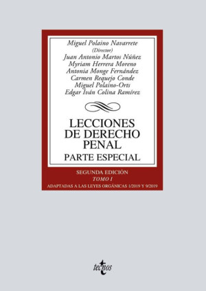 LECCIONES DERECHO PENAL P. ESPECIAL V1