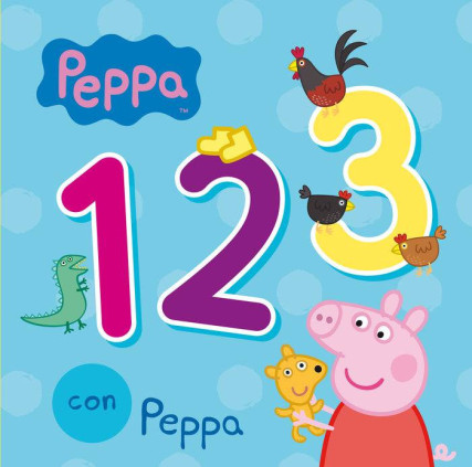 Peppa Pig. Libro de cartón - 123 con Peppa