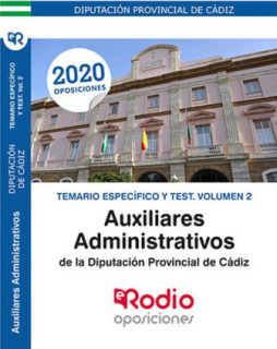 AUXILIAR ADMINISTRATIVO CADIZ TEMARIO ES