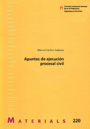 Apuntes de ejecución procesal civil