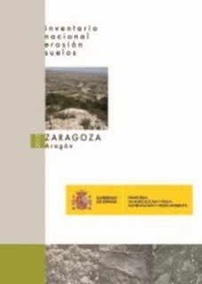 Inventario nacional erosión de suelos. Zaragoza. Aragón 2015