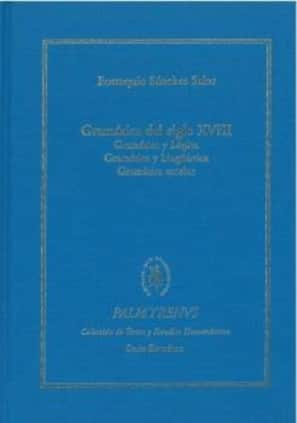 Gramática del siglo XVIII