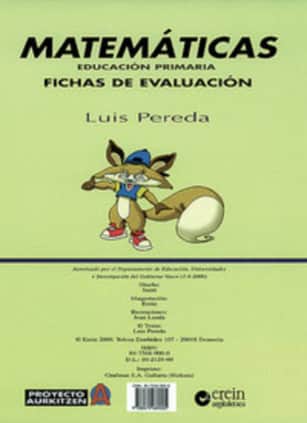 Fichas de evaluación 1º-2º-3º-4º EP